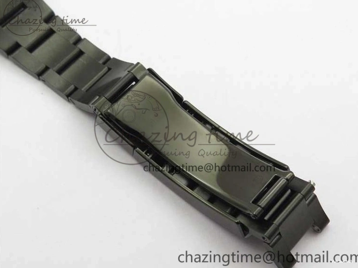 1:1 V6F Blaken Best 904L Date Submariner PVD Edition A2824 0322